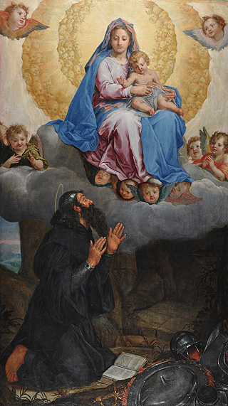 St William’s vision of the Virgin Mary © Anke Rothe Picture: St William’s vision of the Virgin Mary