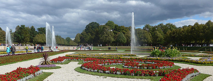 Bild: Gartenparterre