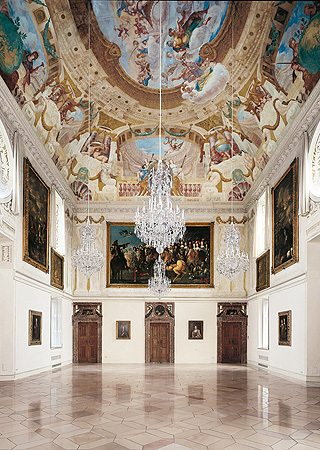 Lustheim Palace, Banqueting Hall, photo: Bayerische Schlösserverwaltung / Rainer Herrmann Picture: Lustheim Palace, Banqueting Hall