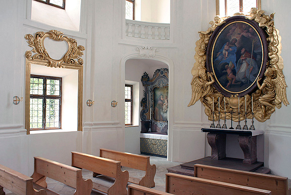Renatus Chapel, photo: Bayerische Schlösserverwaltung Picture: Renatus Chapel