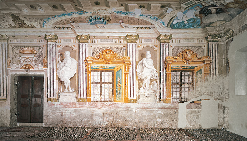 Beautiful Stable, interior, photo: Bayerische Schlösserverwaltung / Ulrich Pfeuffer Picture: Beautiful Stable, interior