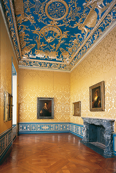 Blaues Kabinett, Foto: Bayerische Schlösserverwaltung / Ulrich Pfeuffer Bild: Blaues Kabinett