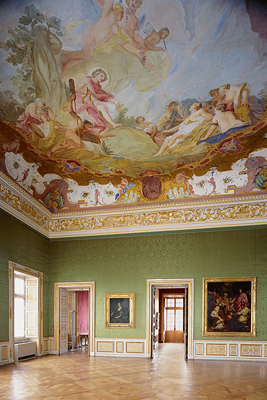 Großes Kabinett des Kurfürsten, Foto: Bayerische Schlösserverwaltung Bild: Großes Kabinett des Kurfürsten