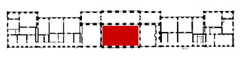 Picture: Small ground plan showing the present position