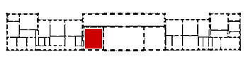 Picture: Small ground plan showing the present position