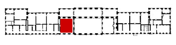 Picture: Small ground plan showing the present position