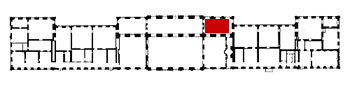 Picture: Small ground plan showing the present position