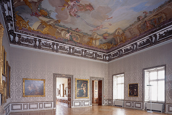 Großes Kabinett der Kurfürstin, Foto: Bayerische Schlösserverwaltung Bild: Großes Kabinett der Kurfürstin