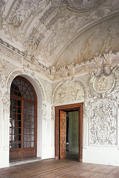 Südlicher Gartensaal, Foto: Bayerische Schlösserverwaltung / Ulrich Pfeuffer Bild: Südlicher Gartensaal