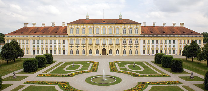 Bild: Neues Schloss Schleißheim, Westfassade