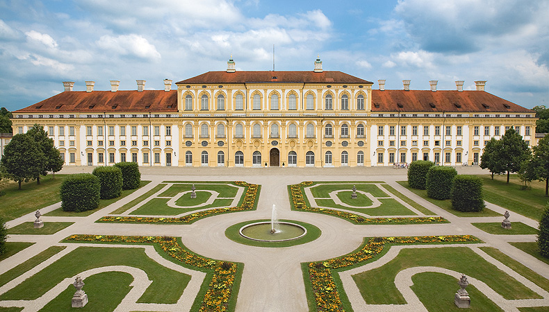 Bild: Neues Schloss Schleißheim, Westfassade